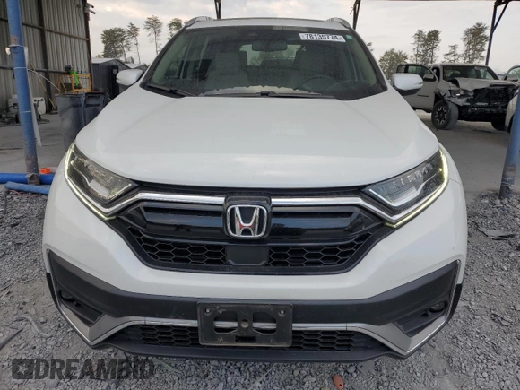 2021 Honda CR-V Touring with VIN 2HKRW1H9XMH420677, listed as a Copart auction lot 78135774 with 35,278 mi miles and Salvage Title. Bid and sale history available at carsss.com. Image 5.
