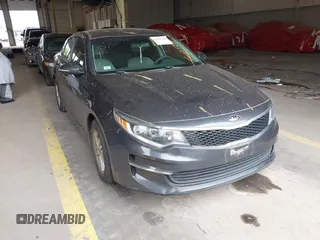 2017 Kia Optima LX z VIN 5XXGT4L36HG152314, wystawiony jako IAAI lot #42141563 z przebiegiem 97 037 mil mil oraz . Historia ofert i sprzedaży dostępna na DreamBid. Obrazek 1.