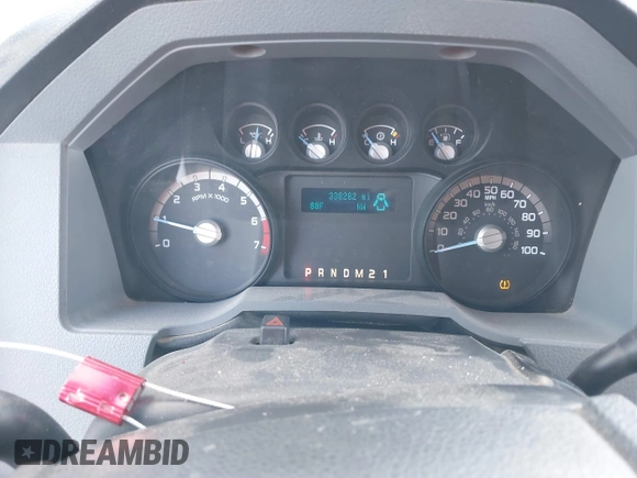 2014 Ford Super Duty F-250 SRW XL with VIN 1FT7W2B69EEB43193, listed as a IAAI auction lot 41463083 with 330,282 mi miles. Bid and sale history available at carsss.com. Image 7.