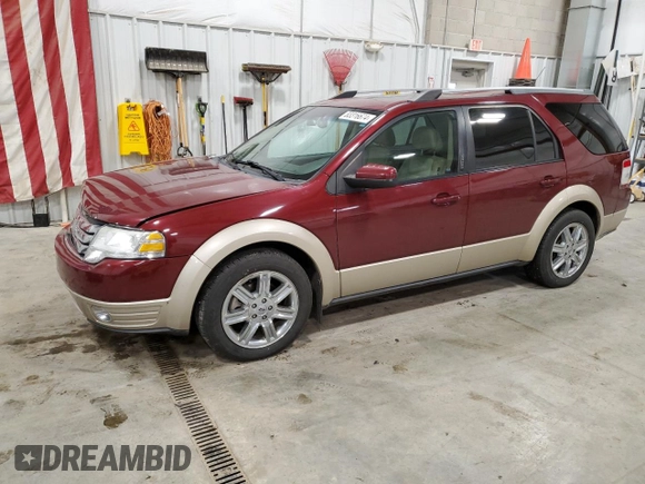 2008 Ford Taurus X Eddie Bauer with VIN 1FMDK08W18GA18543, listed as a Copart auction lot 83316674 with 139,299 mi miles and Clean title. Bid and sale history available at DreamBid. Image 1.