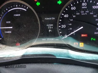 2013 Lexus ES 300h Hybrid with VIN JTHBW1GG1D2038698, listed as a IAAI auction lot 42173883 with 253,281 mi miles. Bid and sale history available at carsss.com. Image 14.