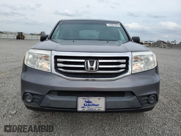 2015 Honda Pilot LX with VIN 5FNYF3H21FB034824, listed as a Copart auction lot 51657025 with 212,803 mi miles and Salvage Title. Bid and sale history available at carsss.com. Image 5.