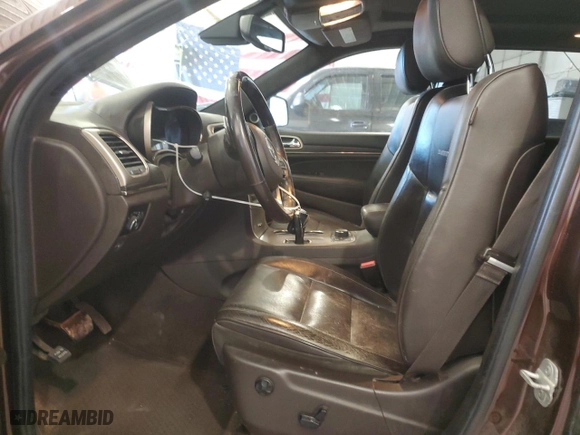 2014 Jeep Grand Cherokee Summit with VIN 1C4RJFJG3EC218801, listed as a Copart auction lot 46647585 with 130,900 mi miles and Salvage Title. Bid and sale history available at carsss.com. Image 7.