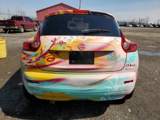 2013 Nissan Juke SL with VIN JN8AF5MV6DT219611, listed as a Copart auction lot 50252755 with 257,329 mi miles and Clean Title. Bid and sale history available at carsss.com. Image 6.