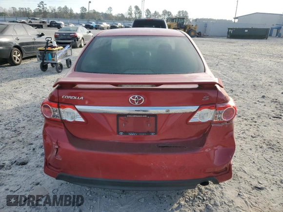 2013 Toyota Corolla L with VIN 5YFBU4EE8DP187783, listed as a Copart auction lot 50708805 with 289,773 mi miles and Salvage Title. Bid and sale history available at carsss.com. Image 6.