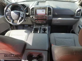 2019 Ford F-150 XL with VIN 1FTEX1CB3KKD95061, listed as a Copart auction lot 58544655 with 54,391 mi miles and Salvage title. Bid and sale history available at DreamBid. Image 8.