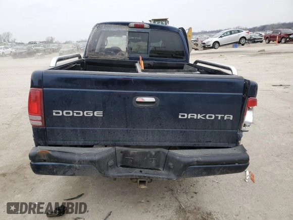 2004 Dodge Dakota Sport z VIN 1D7HG38N04S680272, wystawiony jako Copart lot #44467735 z przebiegiem Nie podano mil oraz Szkoda całkowita • Salvage title. Historia ofert i sprzedaży dostępna na DreamBid. Obrazek 6.