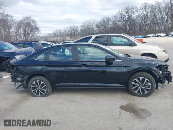 2023 Volkswagen Jetta S с VIN 3VW5M7BU9PM012994, выставлен на аукционе IAAI как лот 41708614 с пробегом 44 029 миль миль и . История ставок и продаж доступна на DreamBid. Изображение 13.