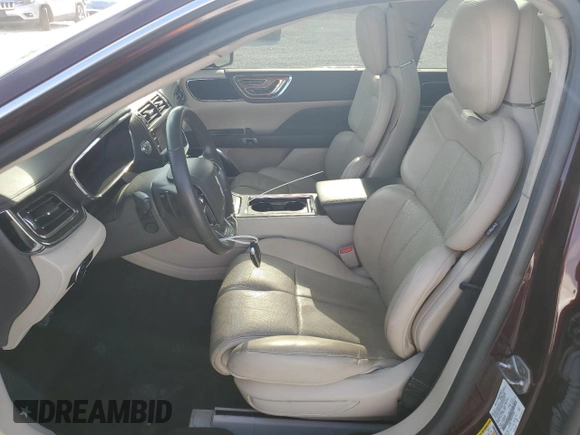2019 Lincoln Continental Select with VIN 1LN6L9TK8K5600303, listed as a Copart auction lot 51618845 with 35,511 mi miles and Salvage Title. Bid and sale history available at carsss.com. Image 7.