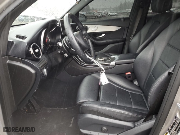 2019 Mercedes-Benz GLC with VIN WDC0G4JB0KV164111, listed as a Copart auction lot 50346085 with 45,475 mi miles and Salvage Title. Bid and sale history available at carsss.com. Image 7.