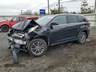2019 Toyota Highlander SE z VIN 5TDJZRFH2KS602183, wystawiony jako Copart lot #51302195 z przebiegiem 178 713 mil mil oraz Szkoda całkowita • Salvage title. Historia ofert i sprzedaży dostępna na DreamBid. Obrazek 1.