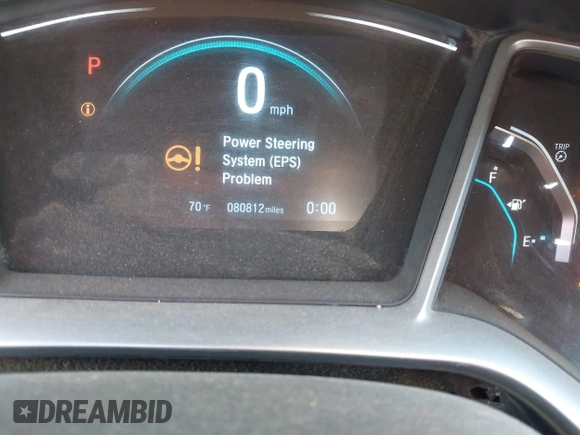 2016 Honda Civic Sedan EX-T with VIN 19XFC1F30GE015608, listed as a IAAI auction lot 42011102 with 80,812 mi miles. Bid and sale history available at carsss.com. Image 15.