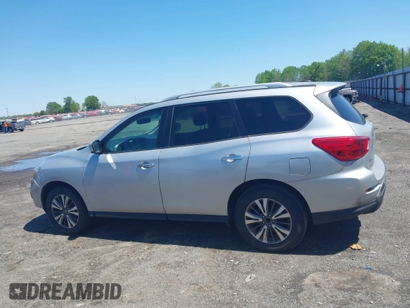 2018 Nissan Pathfinder SL with VIN 5N1DR2MN6JC605063, listed as a IAAI auction lot 41971664 with 99,505 mi miles. Bid and sale history available at carsss.com. Image 14.