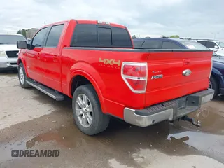 2012 Ford F-150 XL with VIN 1FTFW1CT7CKD81861, listed as a IAAI auction lot 41891847 with 116,262 mi miles. Bid and sale history available at carsss.com. Image 3.