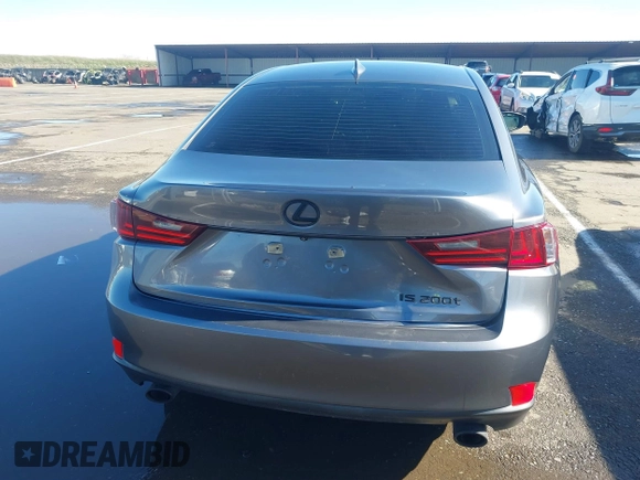 2016 Lexus IS 200t z VIN JTHBA1D26G5032714, wystawiony jako IAAI lot #41502251 z przebiegiem Nie podano mil oraz . Historia ofert i sprzedaży dostępna na DreamBid. Obrazek 16.