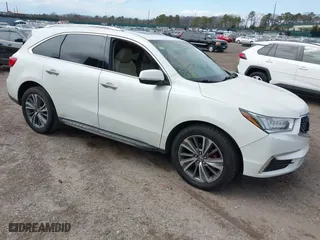 2017 Acura MDX w/Technology Pkg with VIN 5FRYD4H58HB021477, listed as a IAAI auction lot 41859957 with 43,298 mi miles. Bid and sale history available at carsss.com. Image 1.