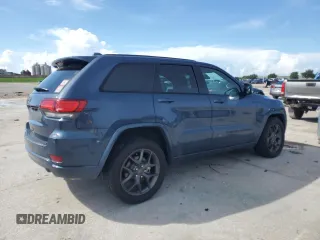2021 Jeep Grand Cherokee 80th Anniversary с VIN 1C4RJEBG2MC785301, выставлен на аукционе Copart как лот 62085075 с пробегом 67 610 миль миль и Списание • Salvage title. История ставок и продаж доступна на DreamBid. Изображение 3.