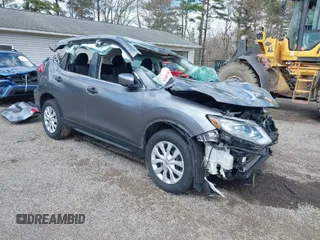 2017 Nissan Rogue S with VIN KNMAT2MV0HP536155, listed as a IAAI auction lot 41853132 with 94,938 mi miles. Bid and sale history available at carsss.com. Image 1.