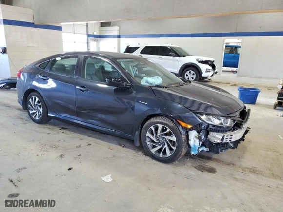 2018 Honda Civic Sedan EX with VIN 2HGFC2F76JH538928, listed as a Copart auction lot 51894435 with 65,607 mi miles and Salvage Title. Bid and sale history available at carsss.com. Image 4.