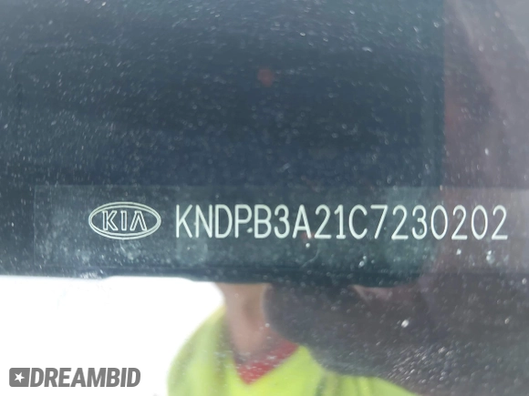 2012 Kia Sportage LX with VIN KNDPB3A21C7230202, listed as a IAAI auction lot 42105239 with 175,518 mi miles. Bid and sale history available at carsss.com. Image 9.