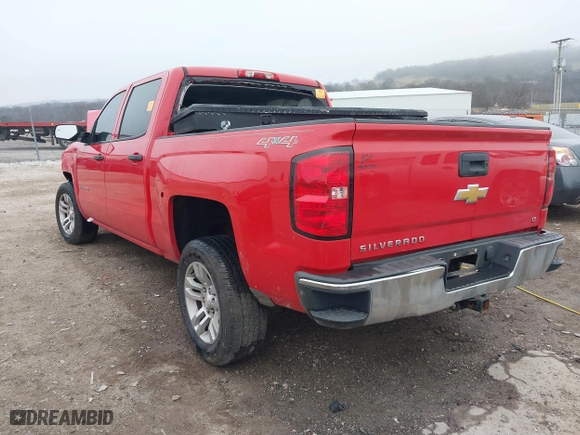 2014 Chevrolet Silverado 1500 LT with VIN 3GCUKREC6EG569957, listed as a IAAI auction lot 41520557 with 1 mi miles. Bid and sale history available at carsss.com. Image 3.