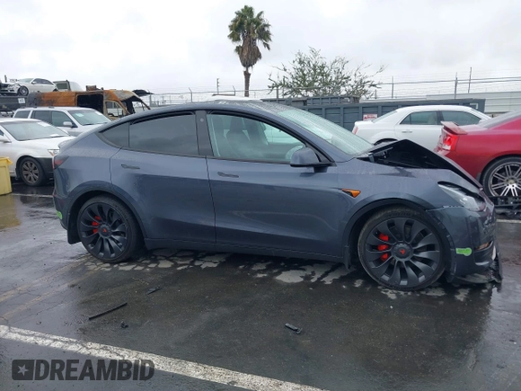 2023 Tesla Model Y Performance with VIN 7SAYGDEF0PF774282, listed as a IAAI auction lot 41807031 with Not Provided miles and . Bid and sale history available at DreamBid. Image 12.