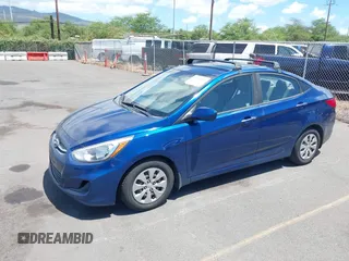 2016 Hyundai Accent SE with VIN KMHCT4AE7GU124626, listed as a IAAI auction lot 40242862 with 129,220 mi miles and . Bid and sale history available at DreamBid. Image 2.