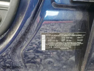 2022 Hyundai Sonata SEL Plus with VIN 5NPEJ4J26NH146990, listed as a Copart auction lot 42778375 with 72,077 mi miles and Salvage Title. Bid and sale history available at carsss.com. Image 12.