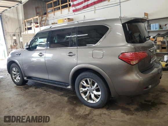 2013 Infiniti QX56 with VIN JN8AZ2NE8D9041539, listed as a Copart auction lot 62492425 with 236,892 mi miles and Clean title. Bid and sale history available at DreamBid. Image 2.