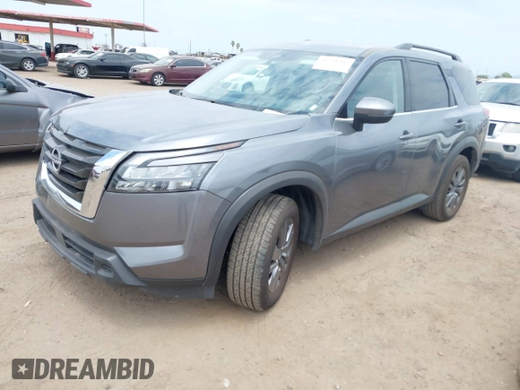 2024 Nissan Pathfinder SV with VIN 5N1DR3BA9RC276196, listed as a IAAI auction lot 42761906 with 31,693 mi miles and . Bid and sale history available at DreamBid. Image 17.
