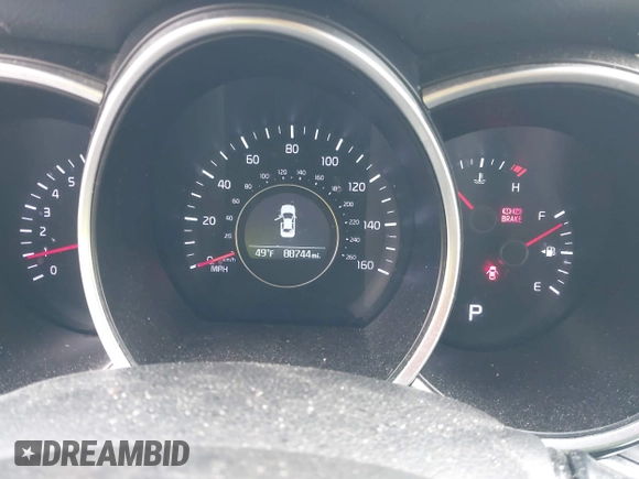 2015 Kia Optima LX with VIN 5XXGM4A77FG388308, listed as a IAAI auction lot 42075894 with 88,744 mi miles. Bid and sale history available at carsss.com. Image 7.