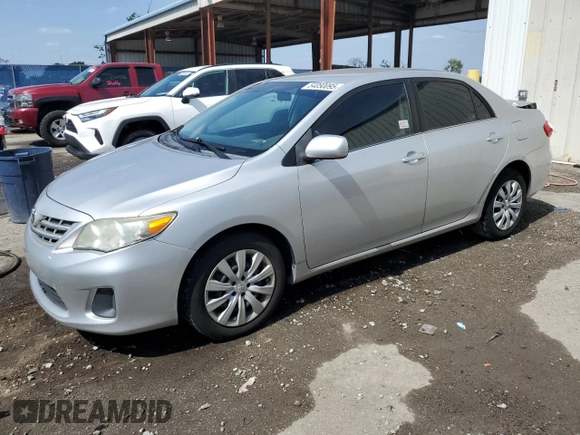 2013 Toyota Corolla L with VIN 5YFBU4EE0DP116528, listed as a Copart auction lot 54050095 with 71,633 mi miles and Salvage Title. Bid and sale history available at carsss.com. Image 1.