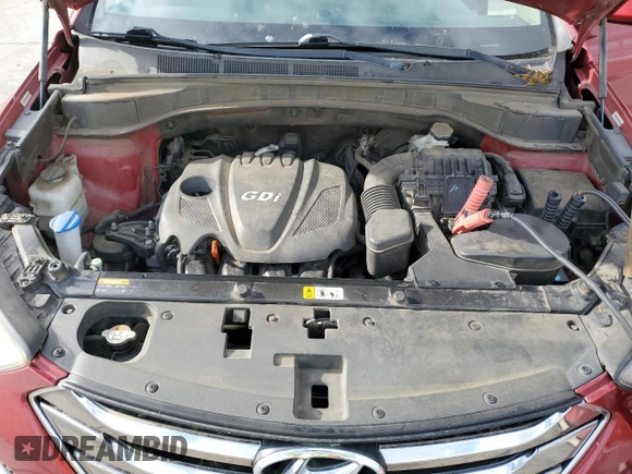 2014 Hyundai Santa Fe Sport with VIN 5XYZU3LB7EG177642, listed as a Copart auction lot 54568035 with 182,804 mi miles and Clean Title. Bid and sale history available at carsss.com. Image 12.