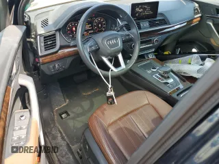 2020 Audi Q5 Premium Plus with VIN WA1BNAFY2L2106840, listed as a Copart auction lot 51141475 with 51,632 mi miles and Salvage Title. Bid and sale history available at carsss.com. Image 8.