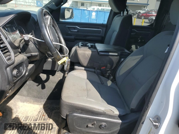 2021 Ram 1500 Big Horn with VIN 1C6SRFBT3MN796610, listed as a Copart auction lot 47459625 with 67,078 mi miles and Salvage title. Bid and sale history available at DreamBid. Image 7.