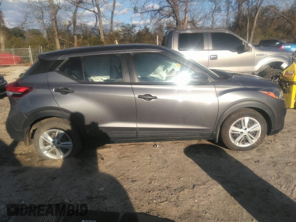 2020 Nissan Kicks S with VIN 3N1CP5BV5LL560282, listed as a IAAI auction lot 41164350 with 68,095 mi miles and . Bid and sale history available at carsss.com. Image 13.