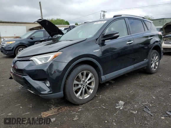 2016 Toyota RAV4 Limited with VIN JTMDJREV4GD008273, listed as a Copart auction lot 55417875 with 196,195 mi miles and Salvage title. Bid and sale history available at DreamBid. Image 1.