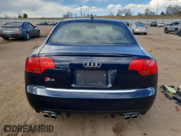 2007 Audi S4 z VIN WAUGL78E17A084569, wystawiony jako Copart lot #50962445 z przebiegiem 173 085 mil mil oraz Tytuł czysty. Historia ofert i sprzedaży dostępna na DreamBid. Obrazek 6.