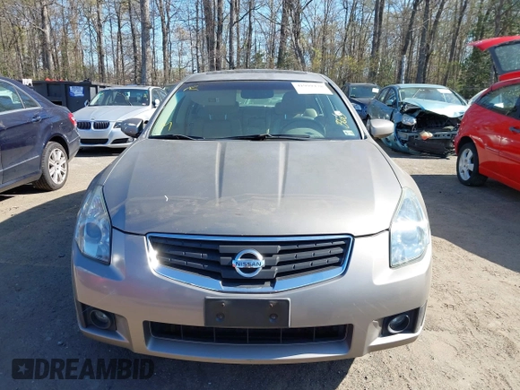 2007 Nissan Maxima 3.5 SE with VIN 1N4BA41E47C854298, listed as a IAAI auction lot 41999478 with 104,508 mi miles. Bid and sale history available at carsss.com. Image 6.