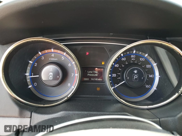 2013 Hyundai Sonata GLS z VIN 5NPEB4AC4DH625803, wystawiony jako Copart lot #56882875 z przebiegiem 96 740 mil mil oraz Nie do naprawy • Non repairable. Historia ofert i sprzedaży dostępna na DreamBid. Obrazek 9.