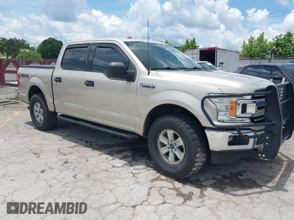 2018 Ford F-150 XL z VIN 1FTEW1EP3JKC46790, wystawiony jako IAAI lot #42584702 z przebiegiem 138 756 mil mil oraz . Historia ofert i sprzedaży dostępna na DreamBid. Obrazek 1.