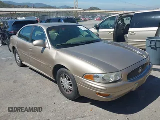 2005 Buick LeSabre Custom with VIN 1G4HP54K55U104244, listed as a IAAI auction lot 42201962 with 146,632 mi miles and . Bid and sale history available at carsss.com. Image 1.