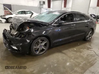 2017 Ford Fusion Sport with VIN 3FA6P0VP6HR176368, listed as a Copart auction lot 50507775 with 115,843 mi miles and Salvage Title. Bid and sale history available at carsss.com. Image 1.