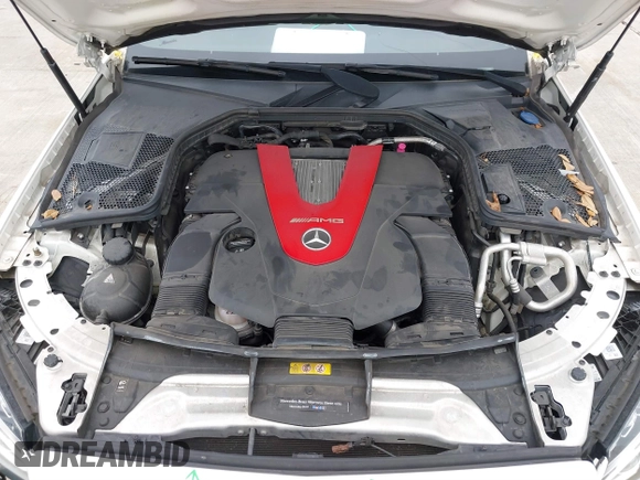 2018 Mercedes-Benz C 43 AMG with VIN WDDWK6EBXJF654008, listed as a IAAI auction lot 41403965 with 80,280 mi miles and . Bid and sale history available at DreamBid. Image 10.