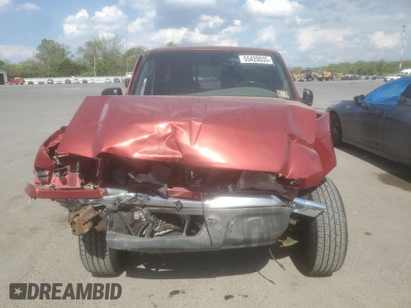 2004 Ford Ranger XL Fleet with VIN 1FTYR44U24PA20342, listed as a Copart auction lot 55420035 with Not Provided miles and Salvage Title. Bid and sale history available at DreamBid. Image 5.