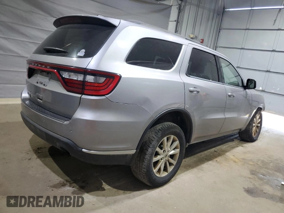 2021 Dodge Durango SXT Plus with VIN 1C4RDJAG3MC557972, listed as a Copart auction lot 57581805 with 126,867 mi miles and Salvage title. Bid and sale history available at DreamBid. Image 3.