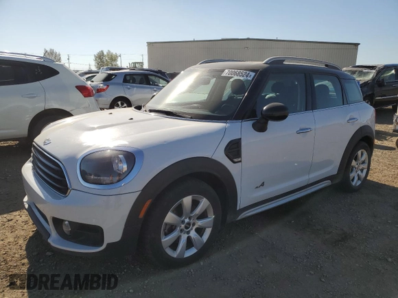 2018 MINI Countryman Cooper with VIN WMZYV5C30J3E03177, listed as a Copart auction lot 70068524 with 89,377 mi miles and Clean Title. Bid and sale history available at carsss.com. Image 1.