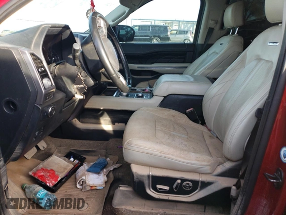 2019 Ford Expedition Max Platinum with VIN 1FMJK1MT6KEA23566, listed as a Copart auction lot 84146234 with Not provided miles and Salvage title. Bid and sale history available at DreamBid. Image 7.