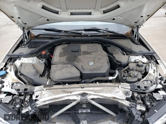 2019 BMW 3 Series 330i xDrive with VIN WBA5R7C52KAJ82287, listed as a Copart auction lot 62350575 with 71,803 mi miles and Salvage title. Bid and sale history available at DreamBid. Image 11.