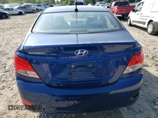 2015 Hyundai Accent GLS with VIN KMHCT4AE6FU893679, listed as a Copart auction lot 63344473 with Not Provided miles. Bid and sale history available at carsss.com. Image 6.